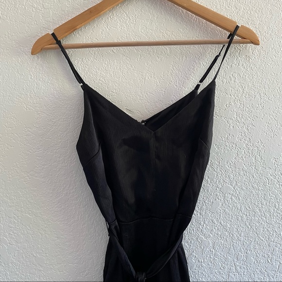 Satin Cami Wide Leg Jumpsuit - Picture 5 of 7